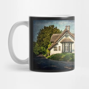 A Thatched Cottage At Sulham Mug